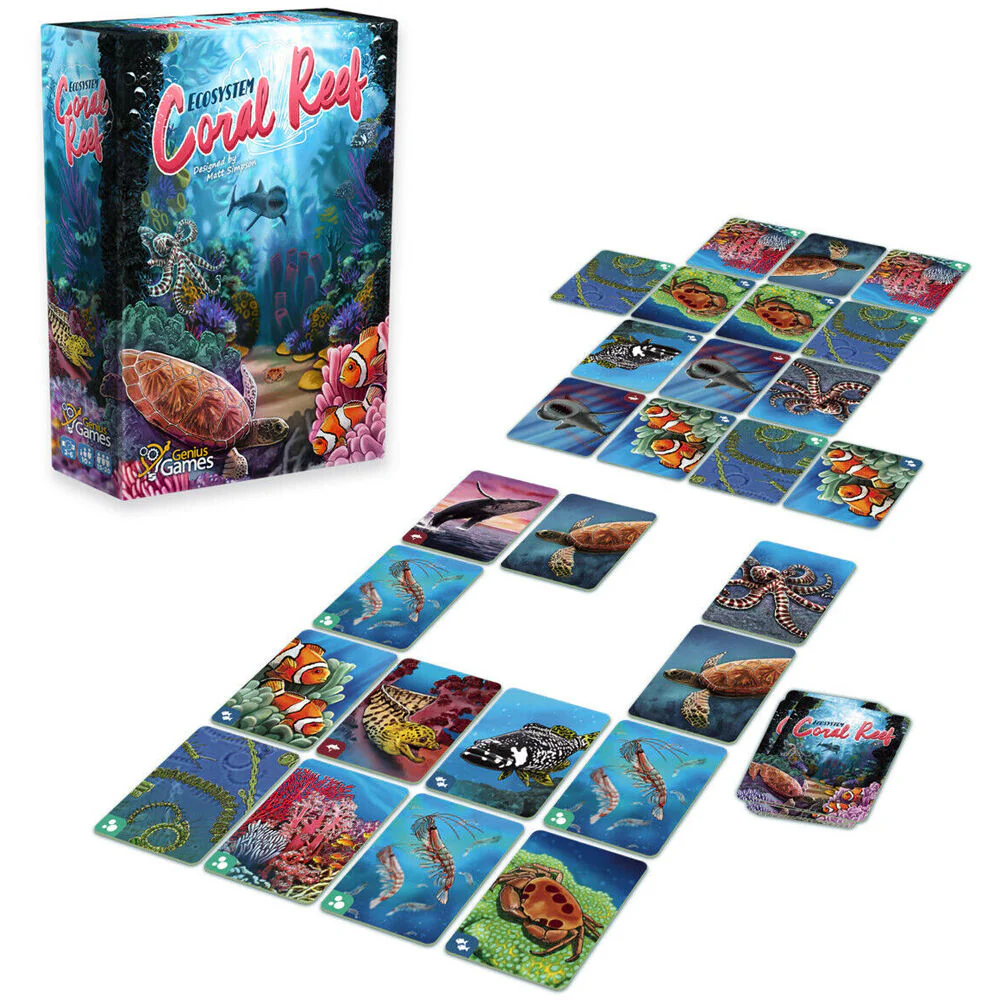 Genius Games Ecosystem: Coral Reef Kids/Children Strategy Board Game 10y+ - Image 3
