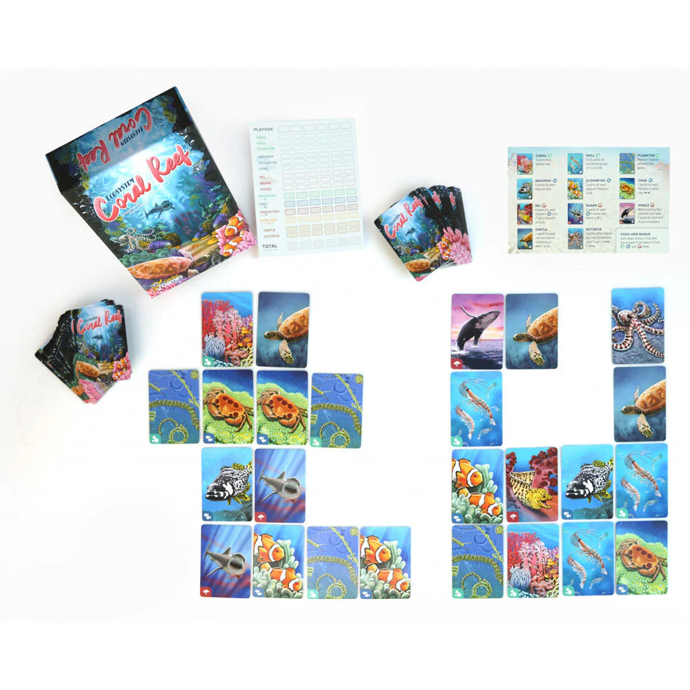 Genius Games Ecosystem: Coral Reef Kids/Children Strategy Board Game 10y+ - Image 6