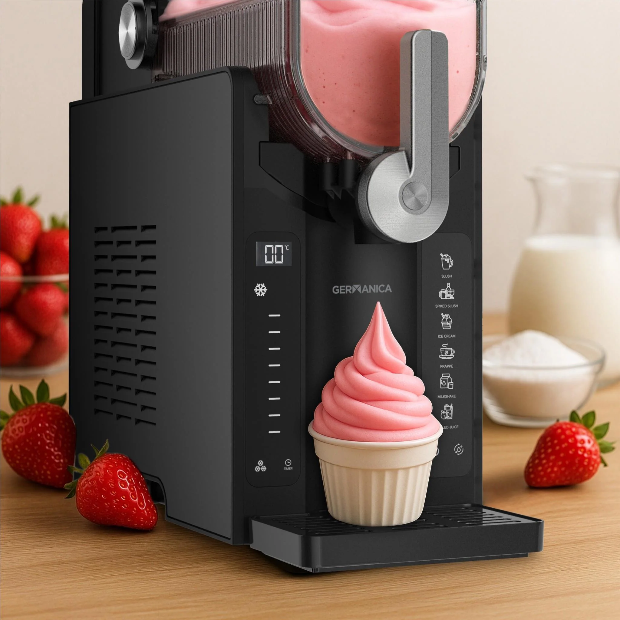 Germanica 6-in-1 Slushy & Soft Serve Maker - Image 10