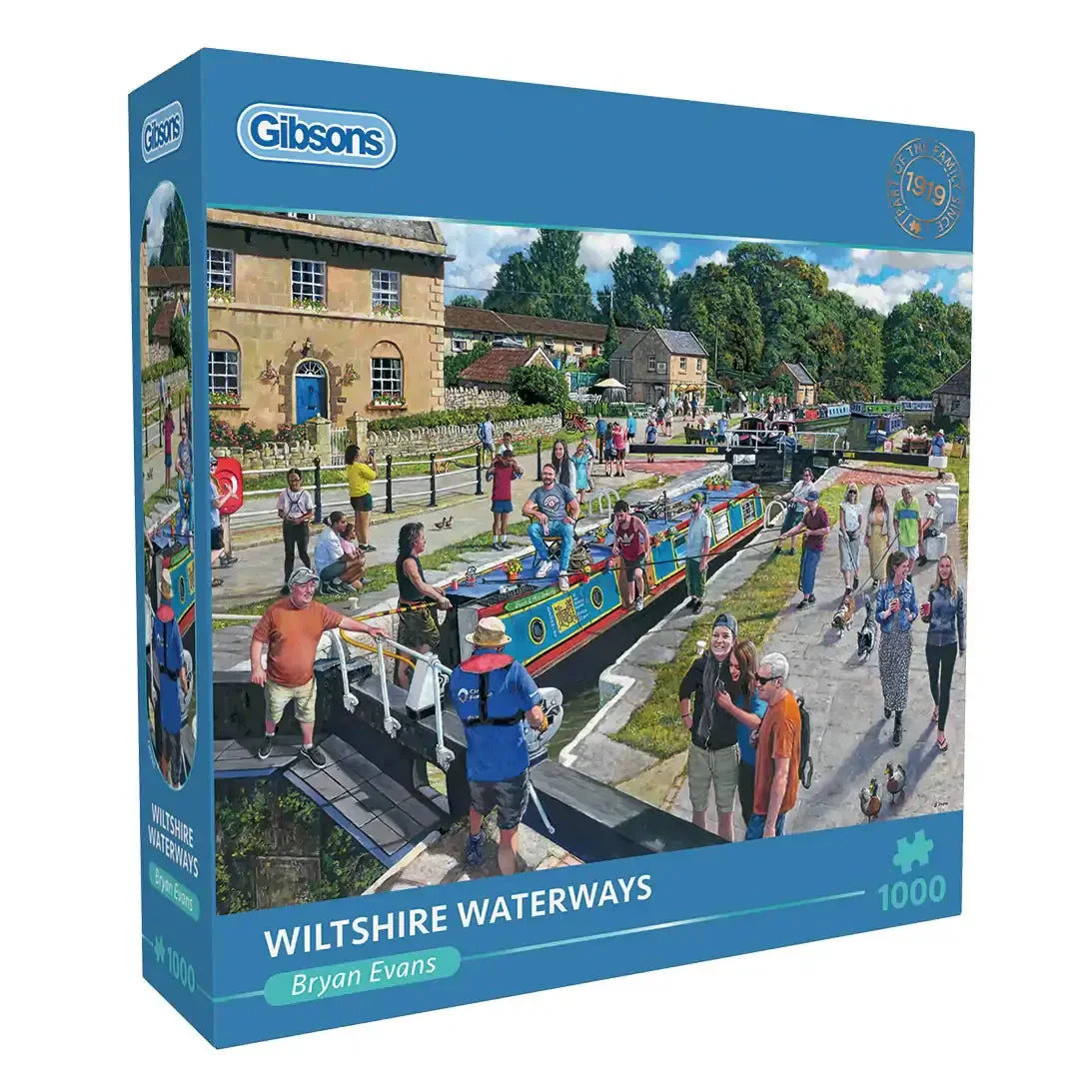 Gibsons 1000pc Wiltshire Waterways Puzzle