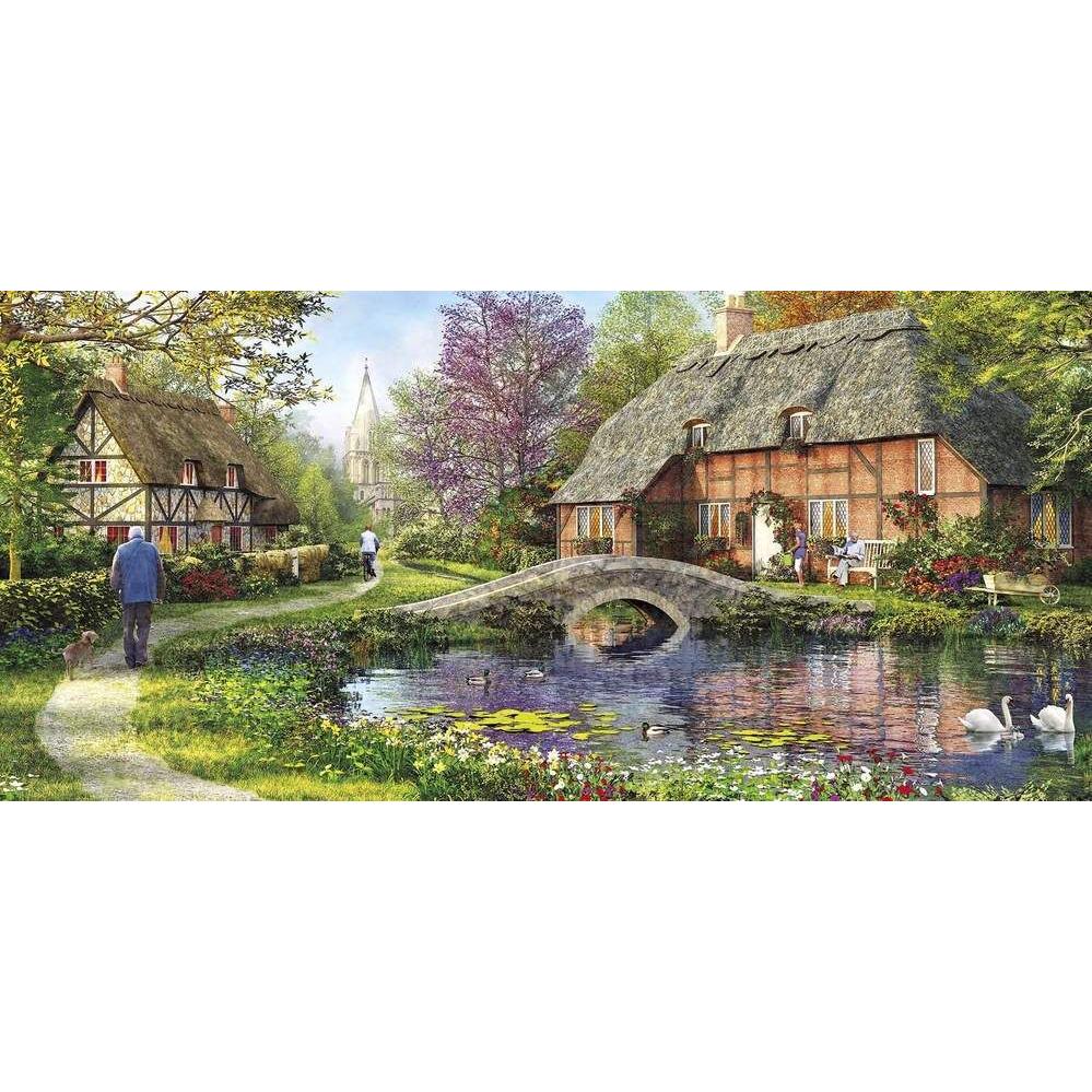 Gibsons 636pc Cottage By The Brook Puzzle - Image 2