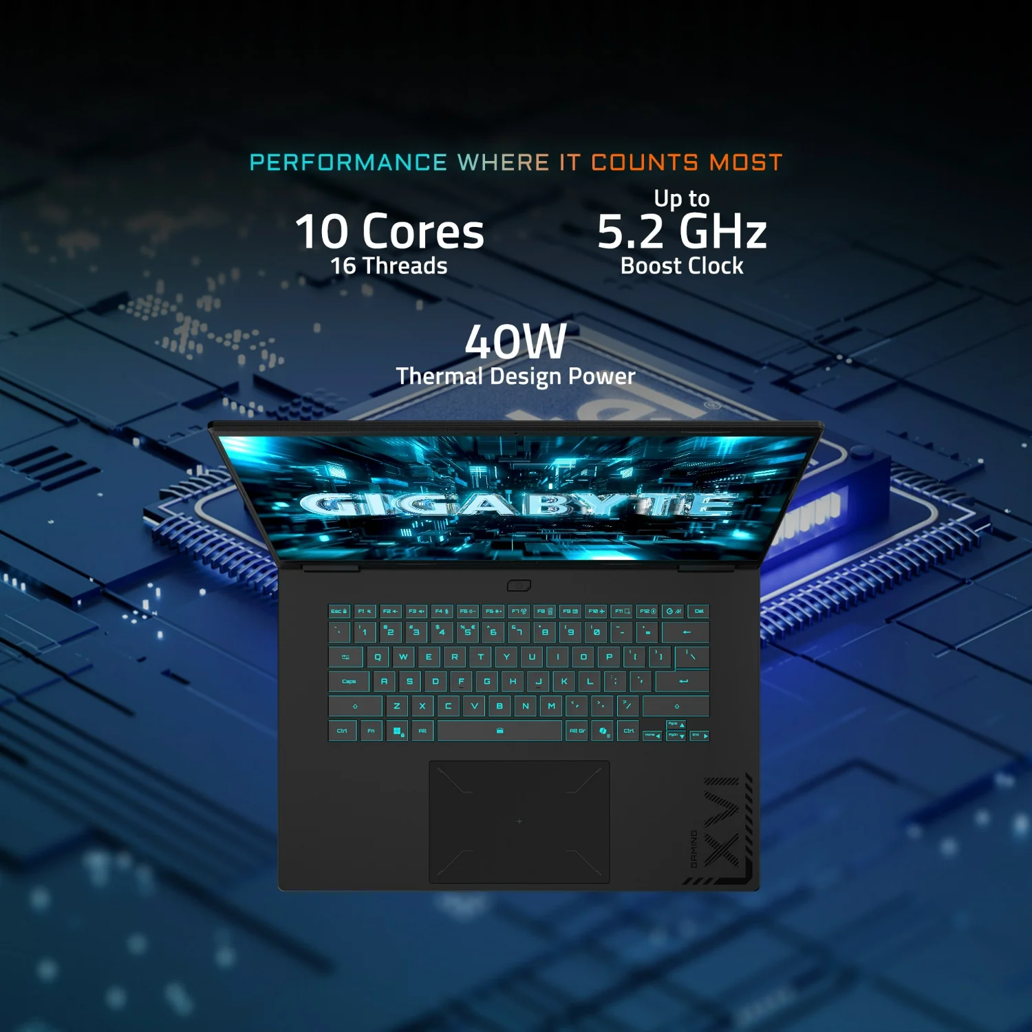 GIGABYTE A16 PRO | RTX 5070Ti | Intel Core7 240H | Gaming Laptop - Image 3