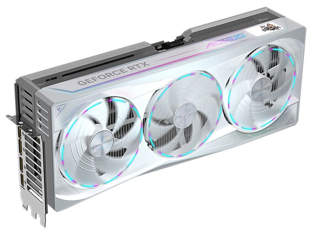 Gigabyte Aorus GeForce RTX 5090 Master Ice 32G Graphics Card (GV-N5090AORUSM ICE-32GD) - Image 2