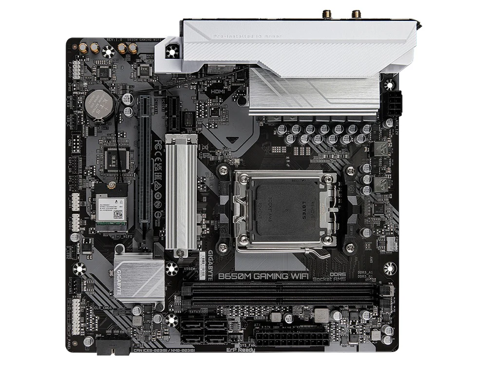 Gigabyte B650M GAMING WIFI AM5 mATX Motherboard (B650M GAMING WIFI) - Image 4