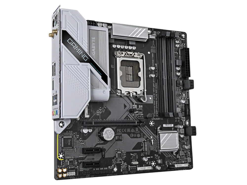 Gigabyte B760M Gaming Plus Wi-Fi DDR4 LGA1700 mATX Motherboard - Image 3