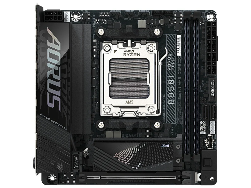 Gigabyte B850I Aorus Pro AM5 Mini-ITX Motherboard (B850I AORUS PRO) - Image 2