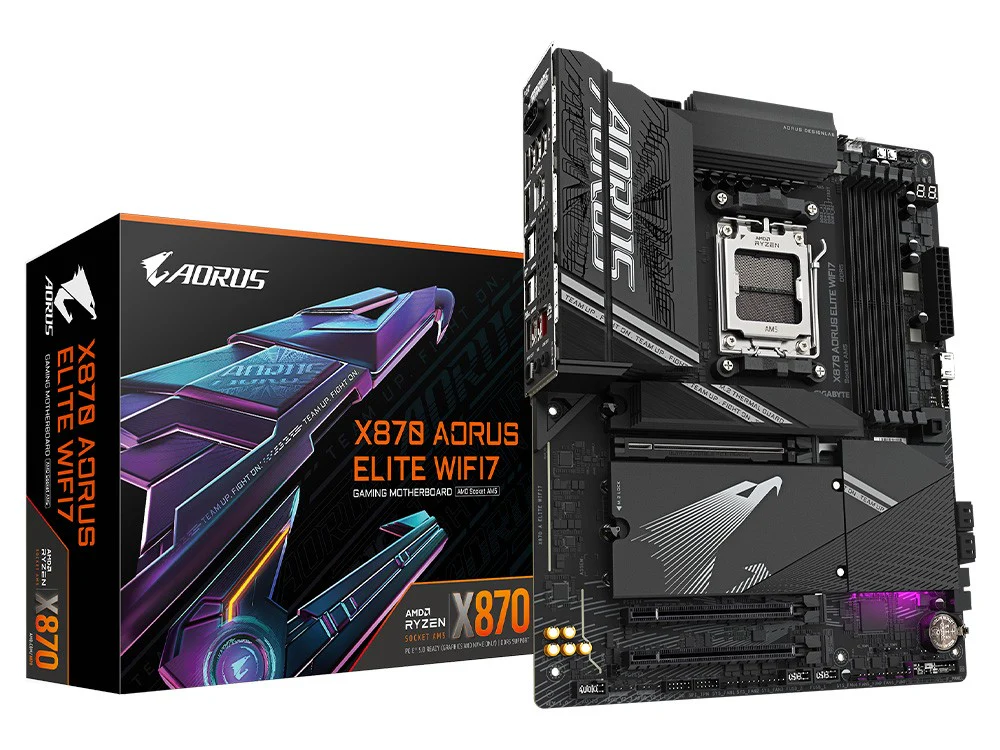 Gigabyte X870 Aorus Elite WiFi7 AM5 ATX Motherboard (X870 A ELITE WIFI7) - Image 5