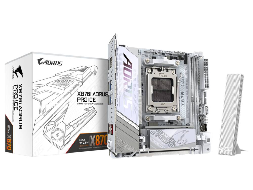 Gigabyte X870I Aorus Pro Ice m-ITX Motherboard - Image 5