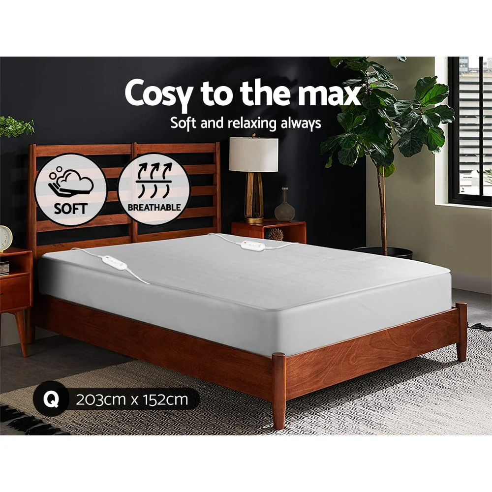 Giselle Electric Blanket Polyester Underlay Queen - Image 4