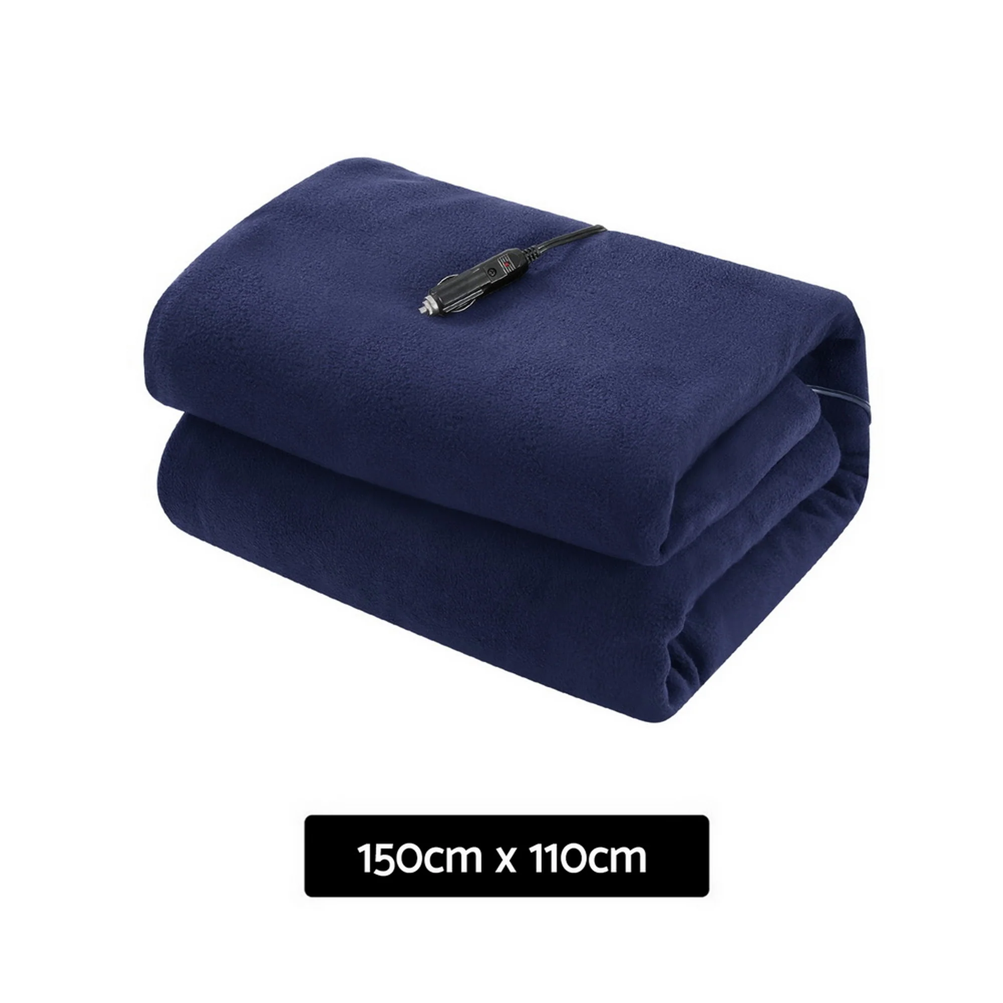 Giselle Electric Heated Blanket Car Throw Rug (Blue) - Image 3