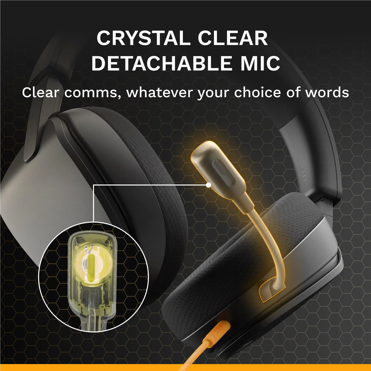 Glorious GHS Eternal Stereo Gaming Headset for PS5, PS4, Xbox, Switch and PC (Black) - Image 6