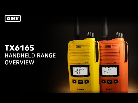 GME 5W UHF HH Radio with Speaker Mic (Black) - Image 3