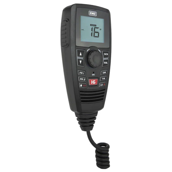 GME MC750B WP LCD Speaker Mic (Black) - Image 2