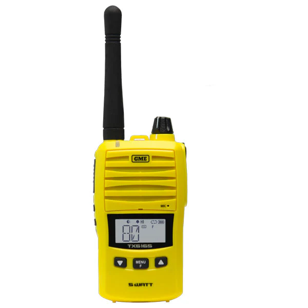 GME TX6165XY 5W UHF Radio Professional Kit - Yellow - Image 2