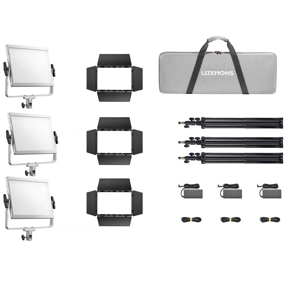 Godox Litemons LP1200R RGB LED Light Panel (3-Light Kit) - Image 5