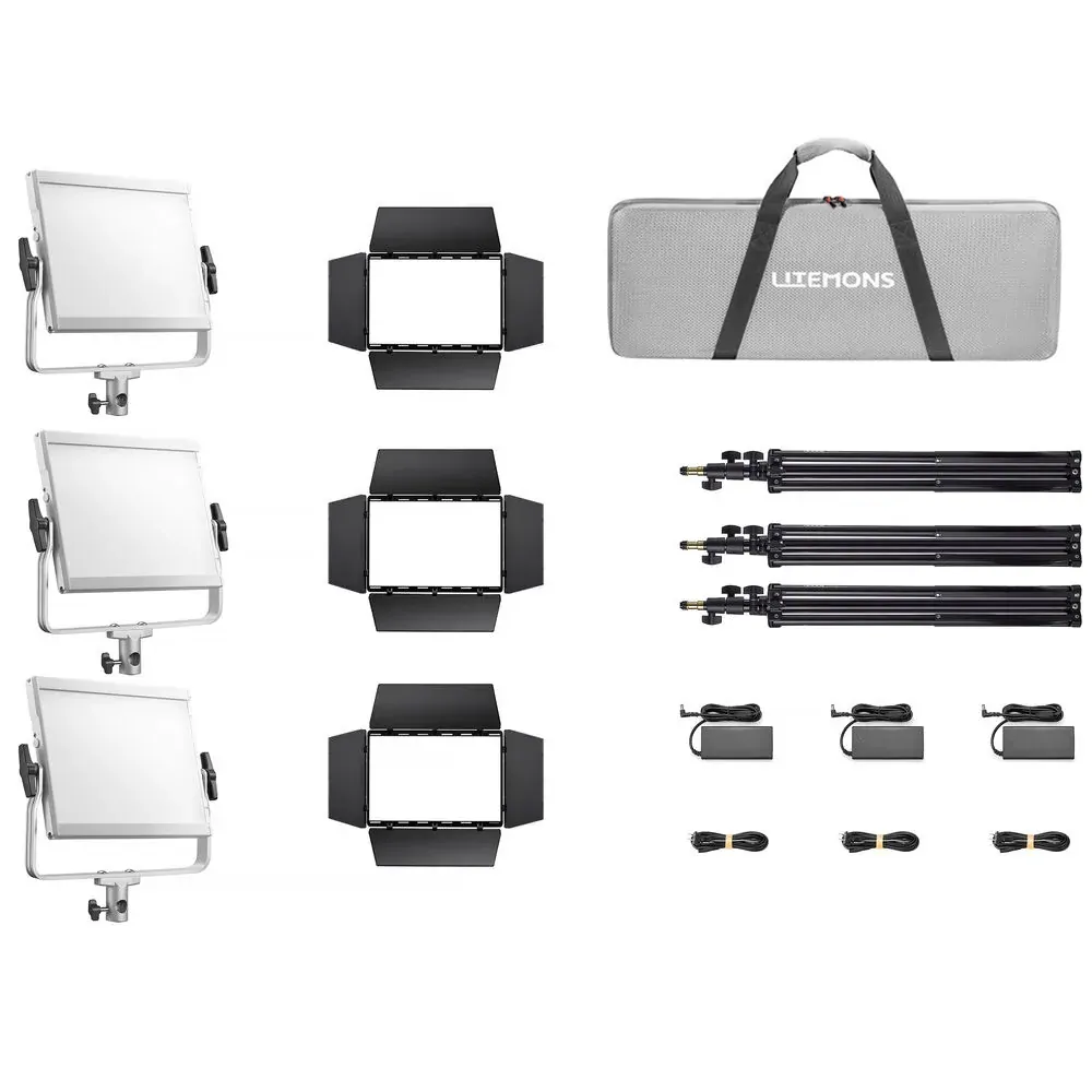 Godox Litemons LP600R RGB LED Light Panel (3-Light Kit) - Image 5