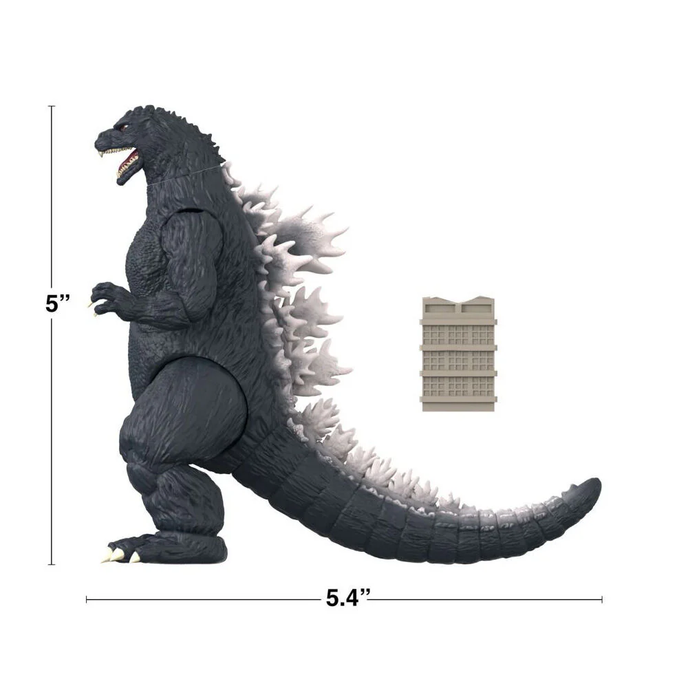 Godzilla 1989 Super Kaiju Wave 01 Action Figure Display Statue 5.5" - Image 5