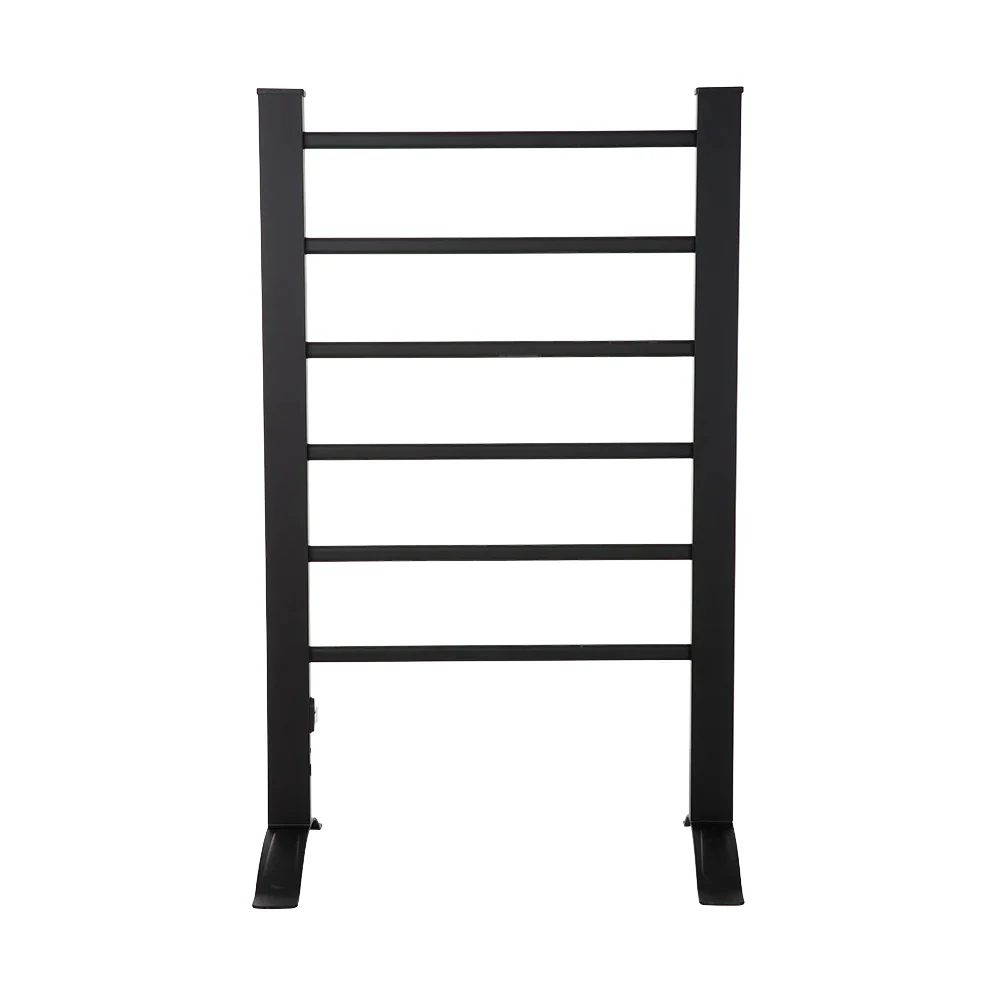 Goldair 90.5cm Free Standing Heated Bathroom Towel Rail (Black) - Image 2