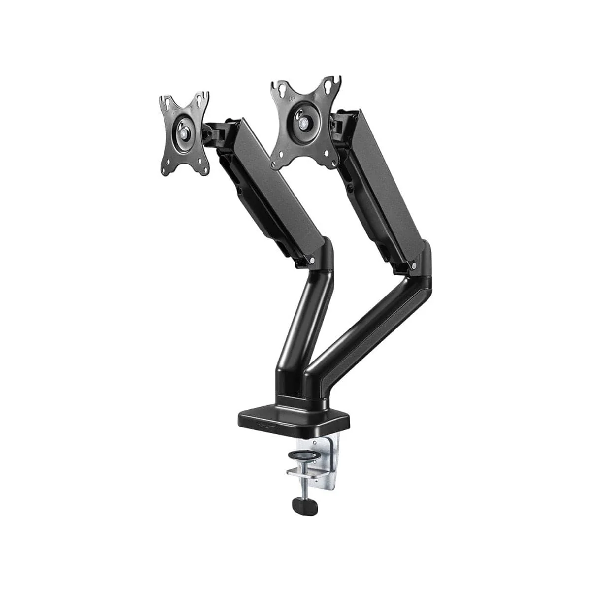 Goobay 43-81cm Dual Monitor Mount with Gas Spring (Black) - Image 5