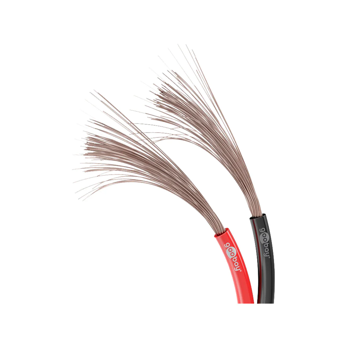 Goobay Speaker Cable (2 x 0.75 mm²) CU - Red/Black - Image 3