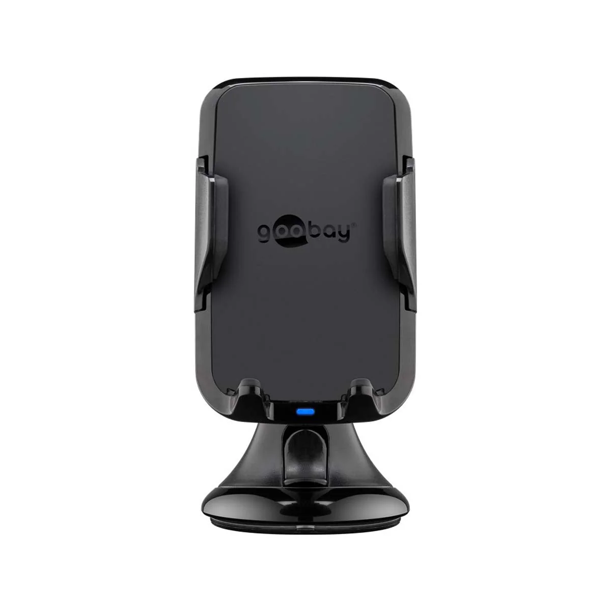 Goobay Wireless Fast Charging Window Mount Phone Holder 10W (Black) - Image 3