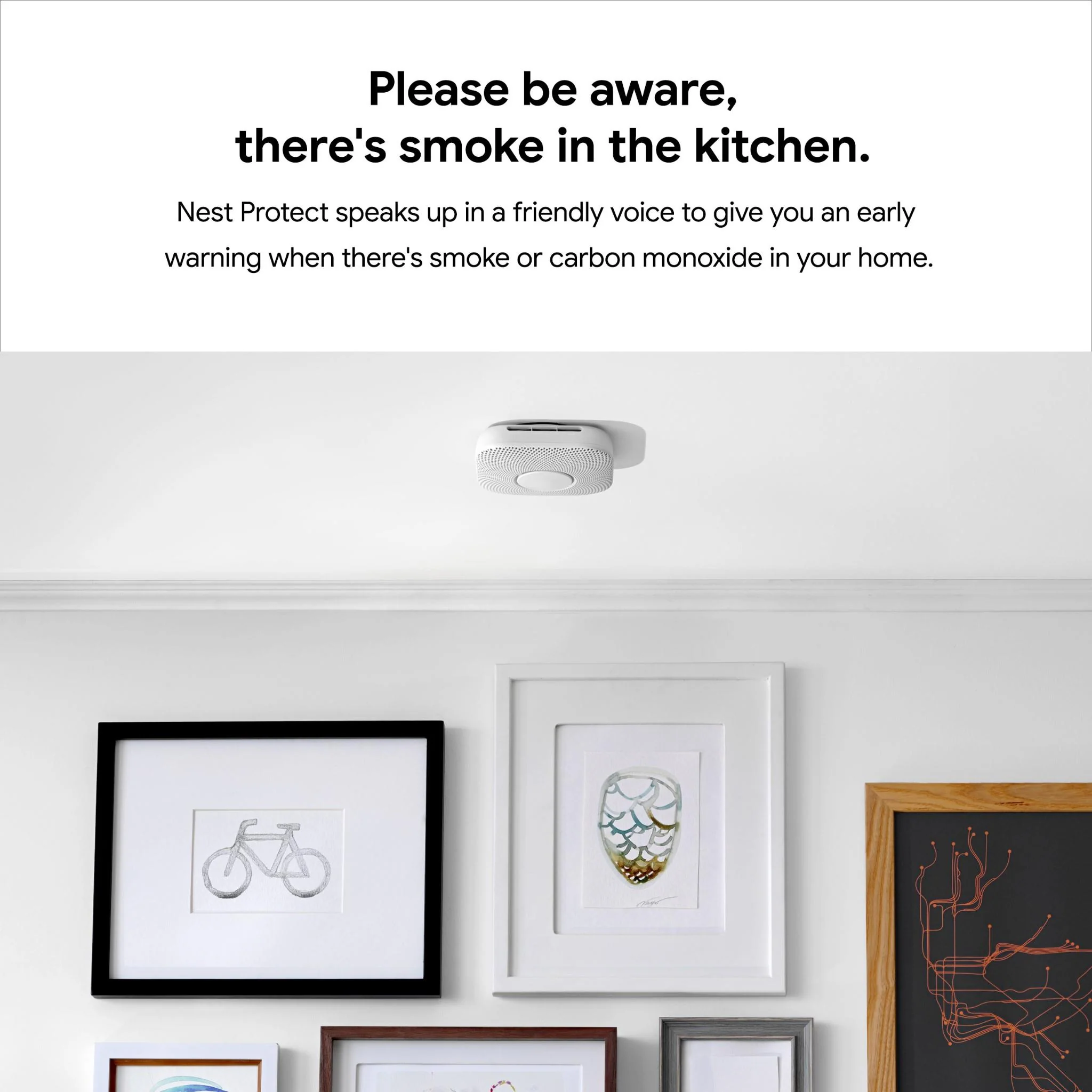 Google Nest Protect Smoke Alarm (Wired) - Image 4