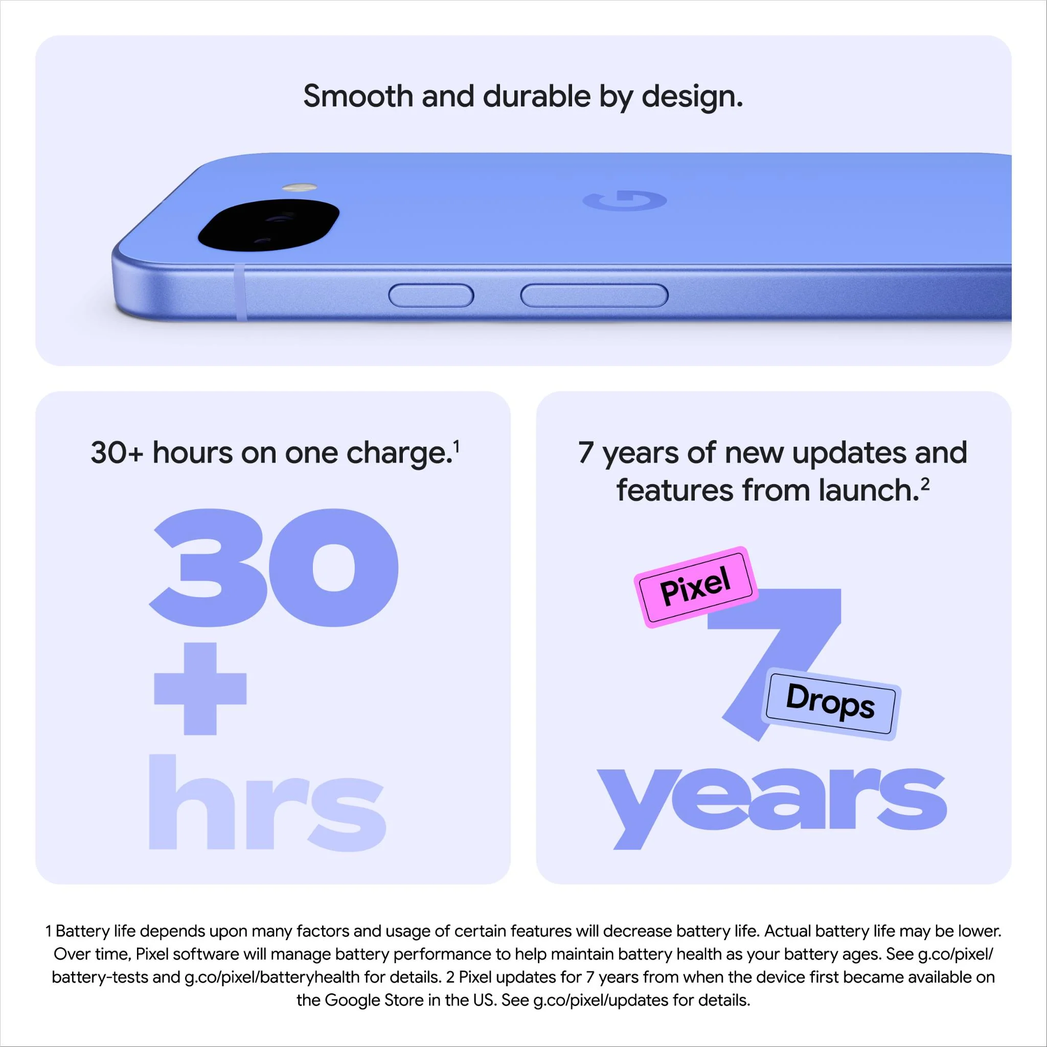 Google Pixel 10a 5G 128GB (Obsidian) - Image 3