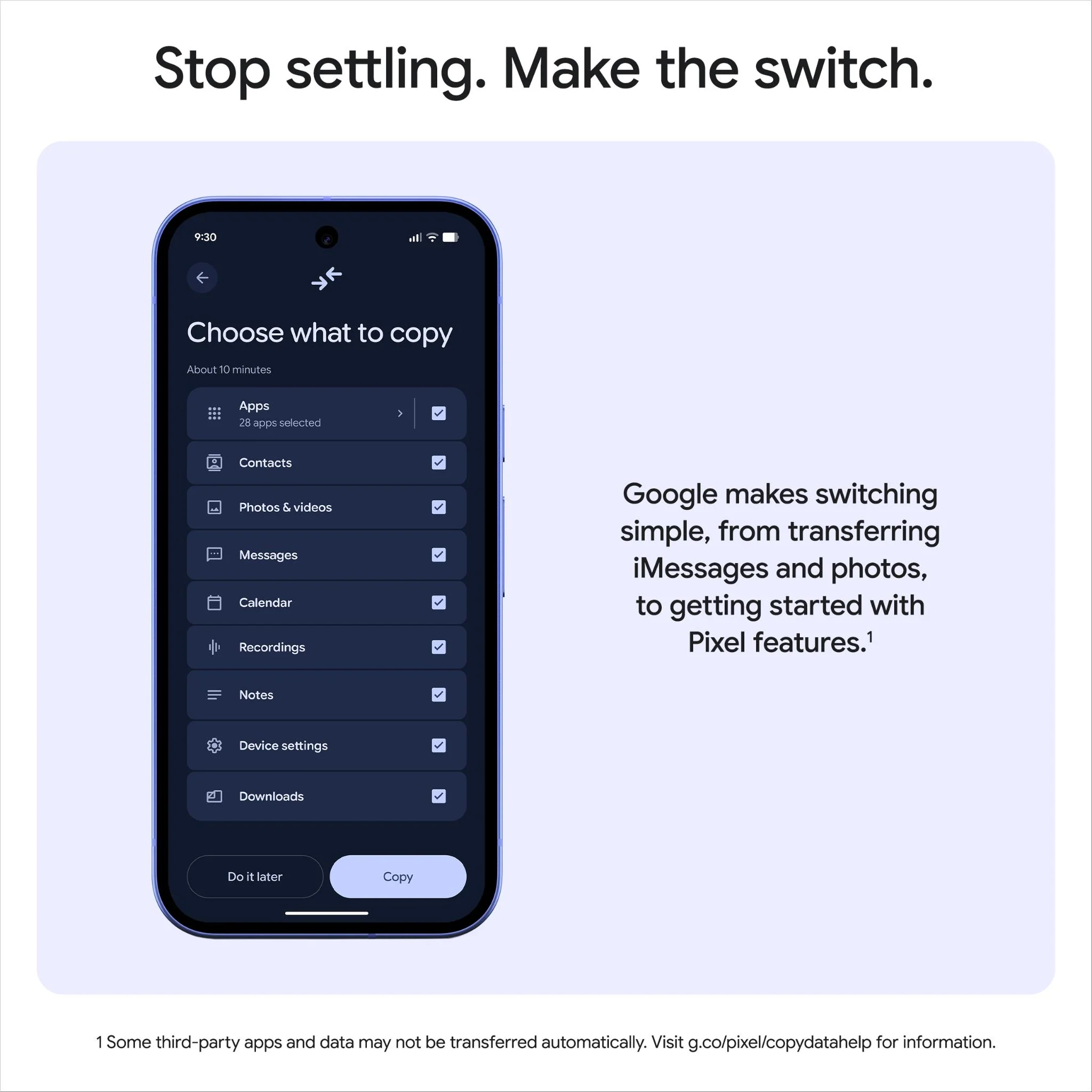Google Pixel 10a 5G 128GB (Obsidian) - Image 7