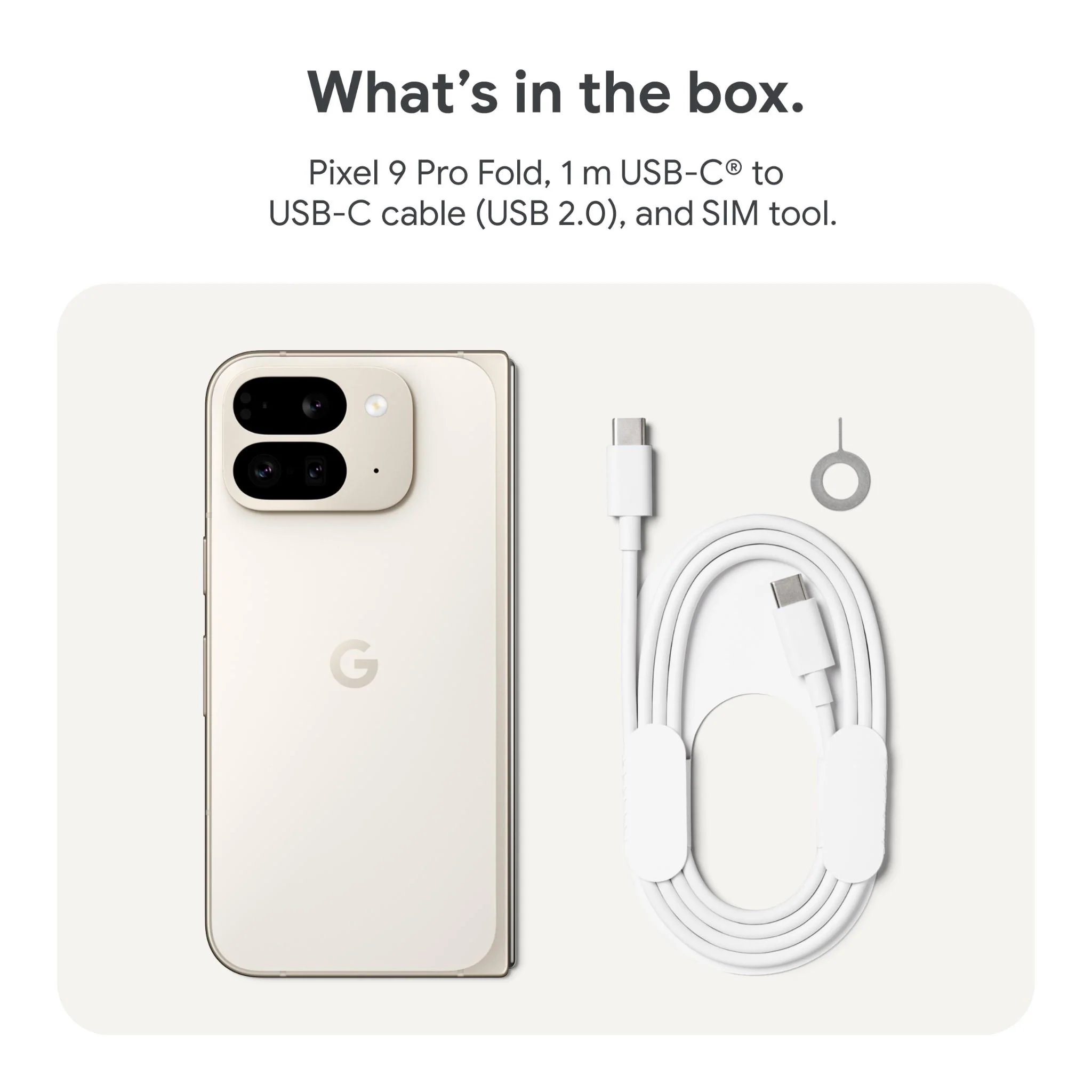 Google Pixel 9 Pro Fold 5G 256GB (Porcelain) - Image 10