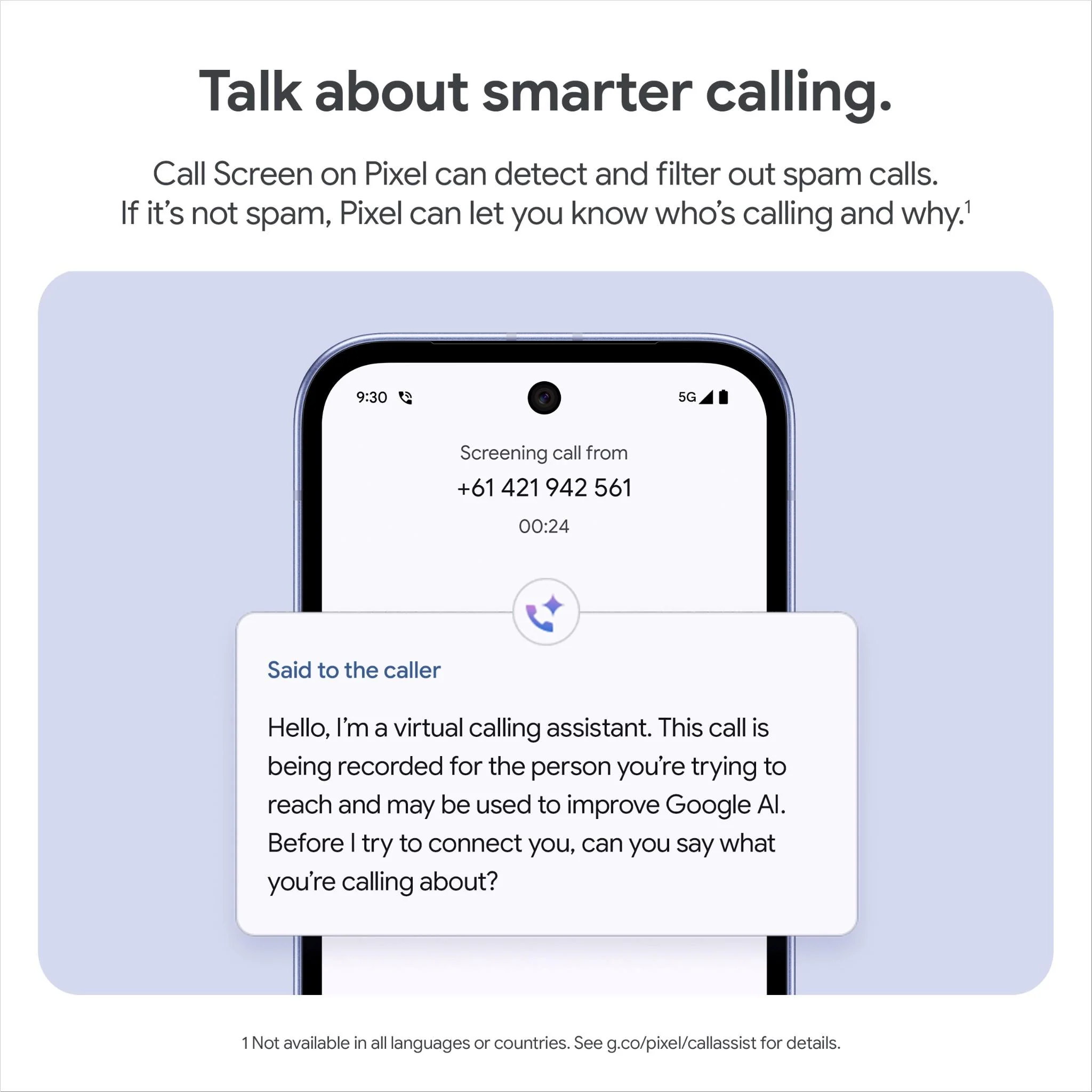 Google Pixel 9a 5G 256GB (Iris) - Image 5