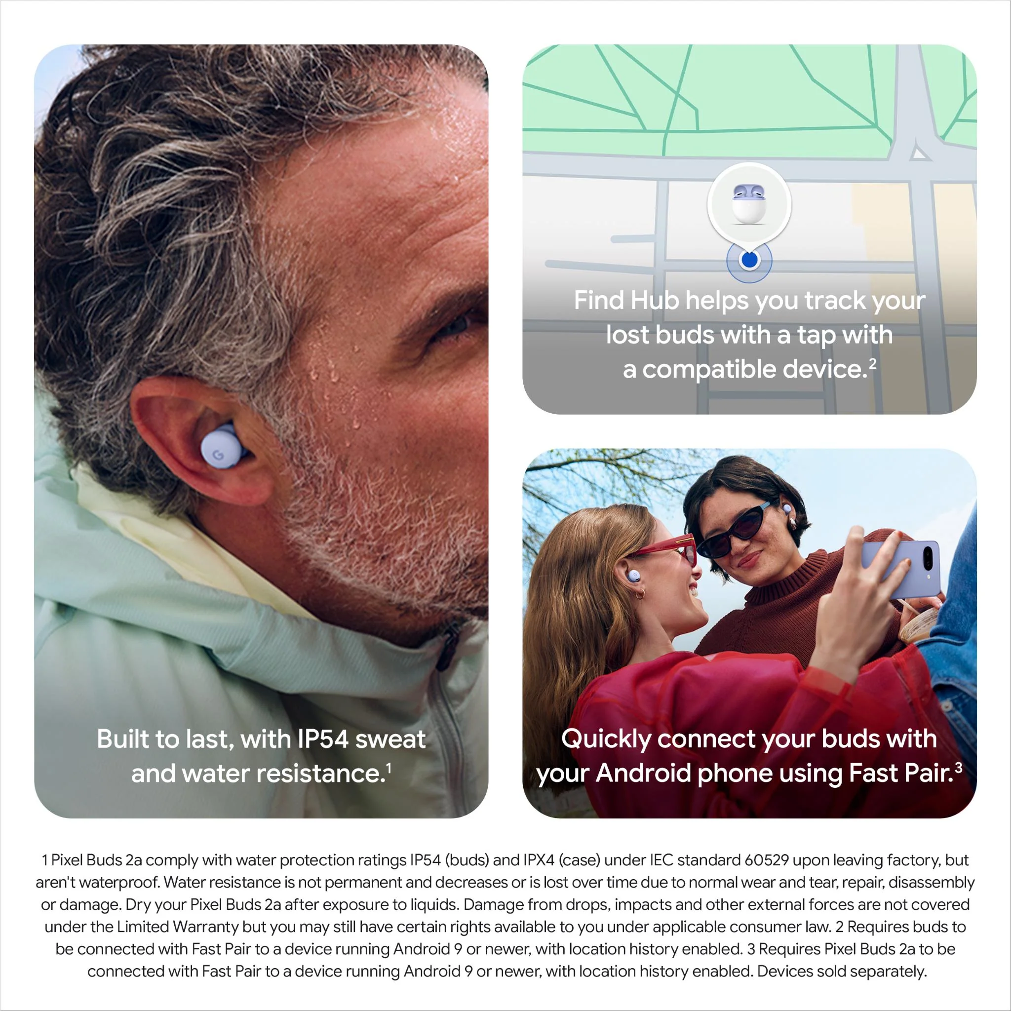 Google Pixel Buds 2a (Berry) - Image 10