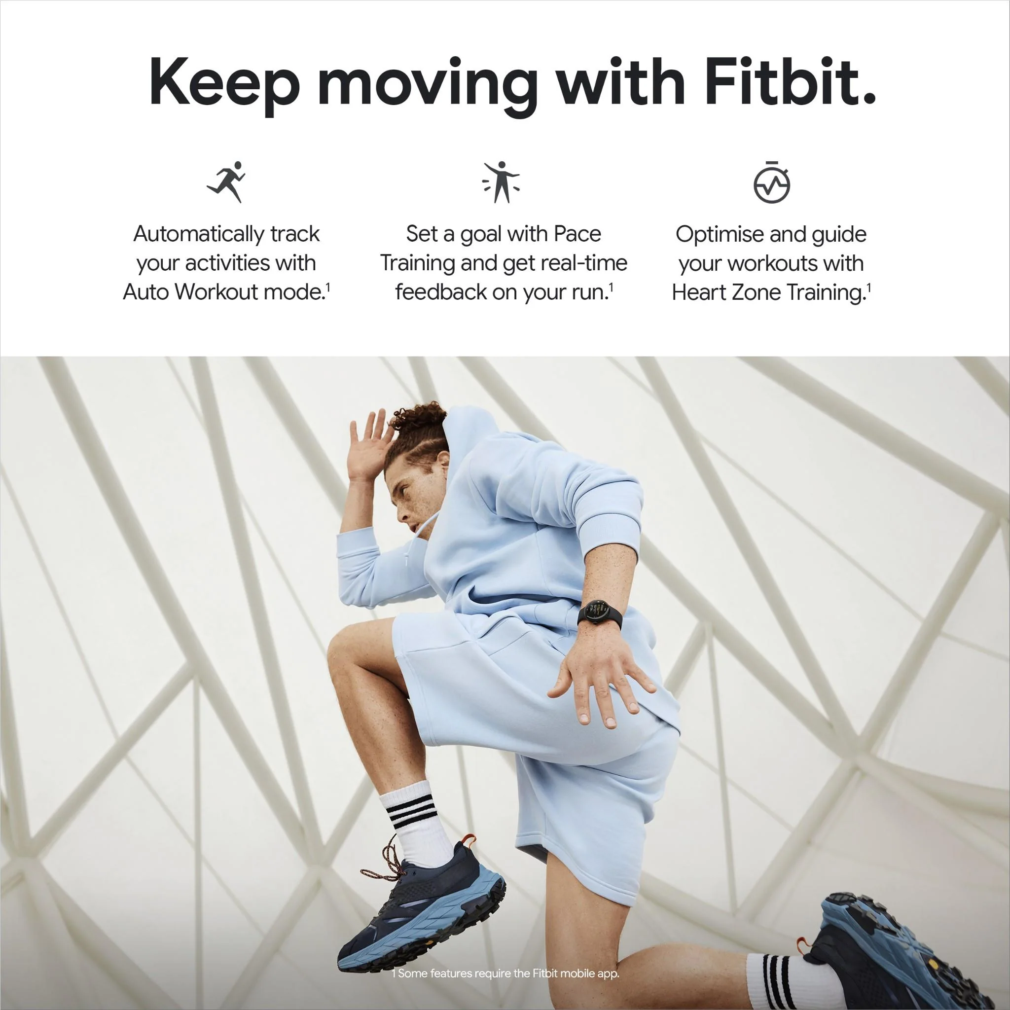 Google Pixel Watch 2 Wi-Fi (Champagne Gold with Hazel Active Band) - Image 7