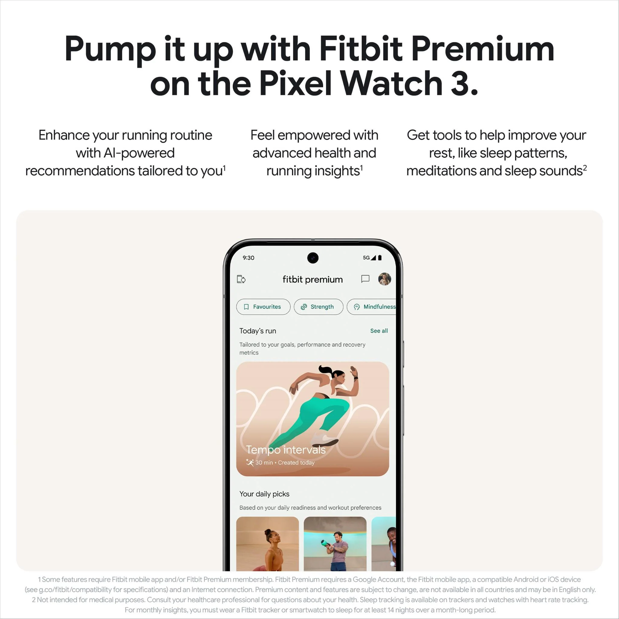 Google Pixel Watch 3 Wi-Fi 41mm ( Matte Black with Obsidian Active Band) - Image 12