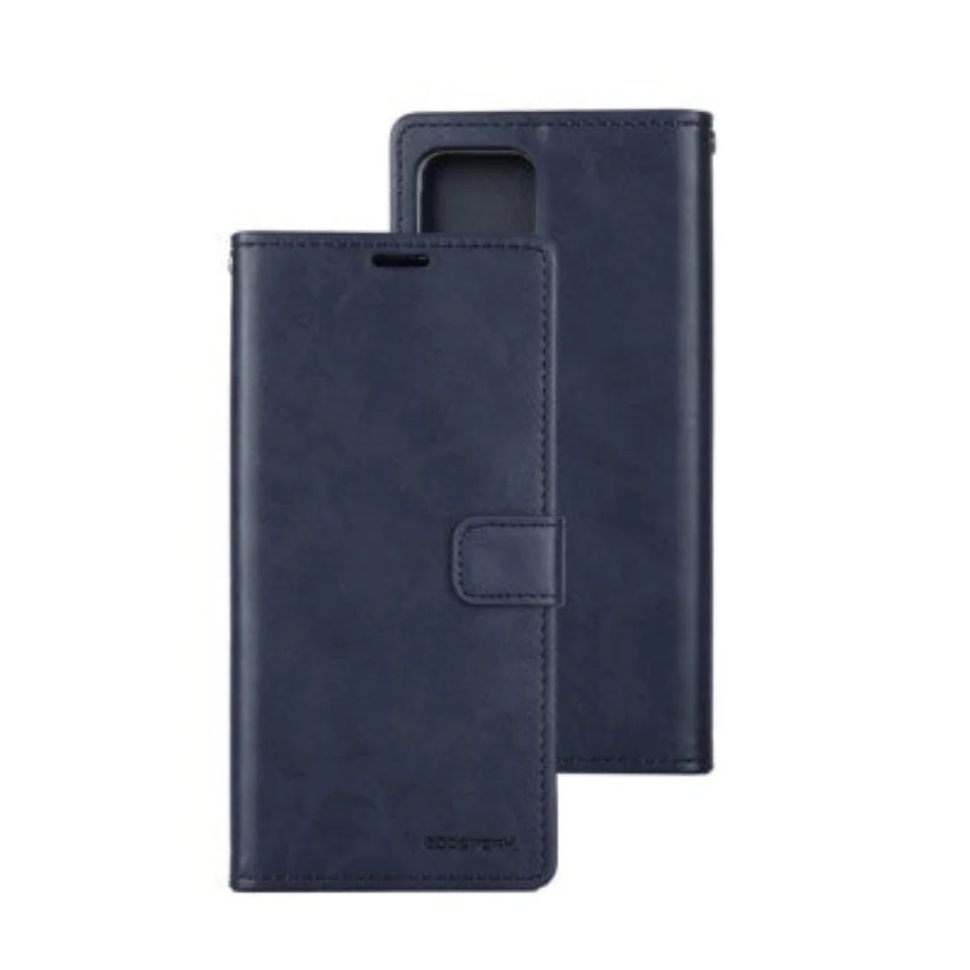 Goospery Bluemoon Diary Case for iPhone 16e with MagSafe (Navy) - Image 4