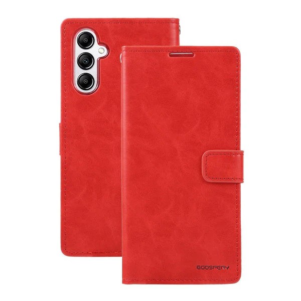 Goospery Bluemoon Diary for Galaxy A56 - Red - Image 2