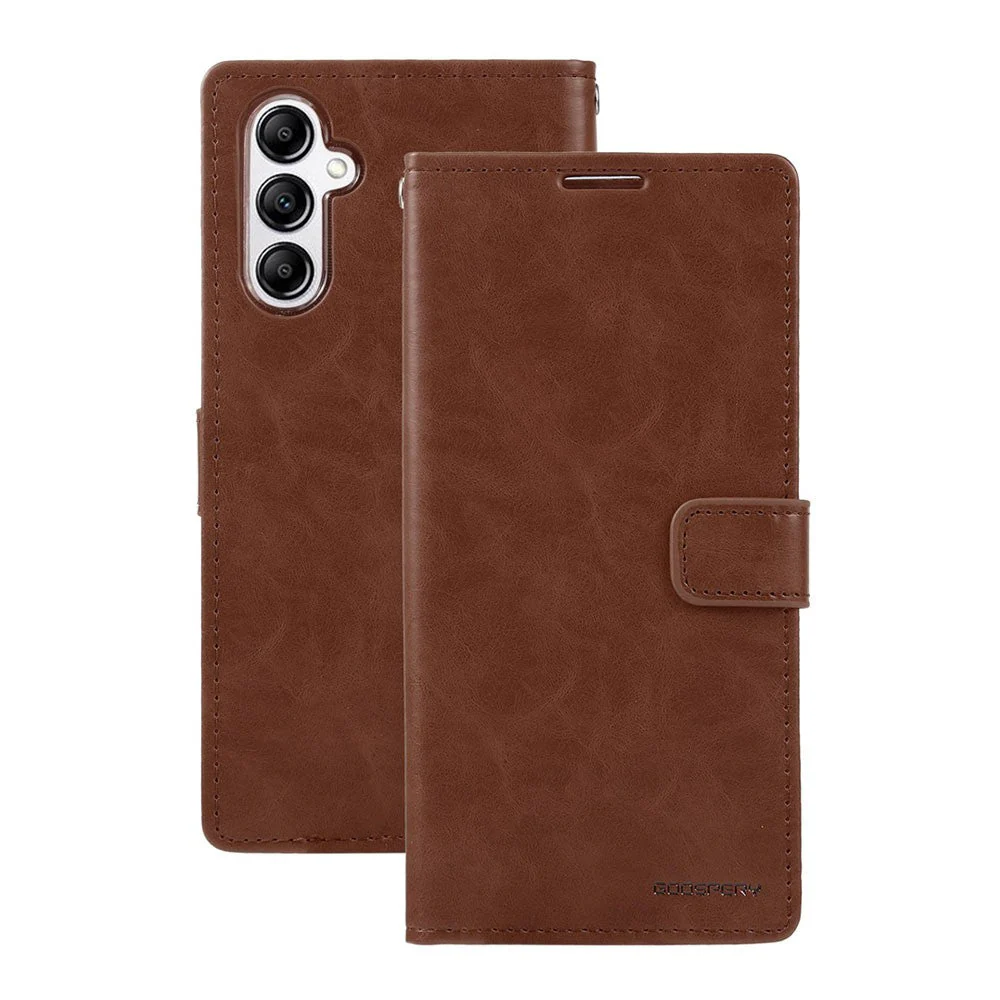 Goospery Bluemoon Diary for Samsung Galaxy A25 5G - Brown - Image 2