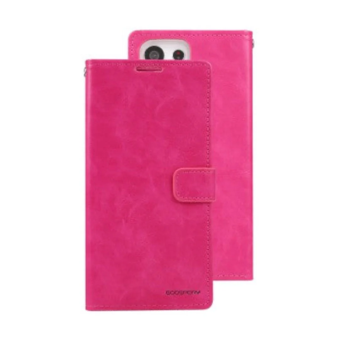 Goospery Bluemoon Diary for Samsung Galaxy S23 Ultra - Hot Pink - Image 2