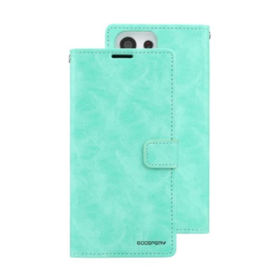 Goospery Bluemoon Diary for Samsung Galaxy S23 Ultra - Mint - Image 2