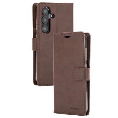 Goospery Bluemoon Diary for Samsung Galaxy S25 FE Magsafe (Brown) - Image 2