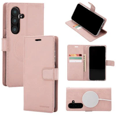 Goospery Bluemoon Diary for Samsung Galaxy S25 FE Magsafe (Rose Gold) - Image 2