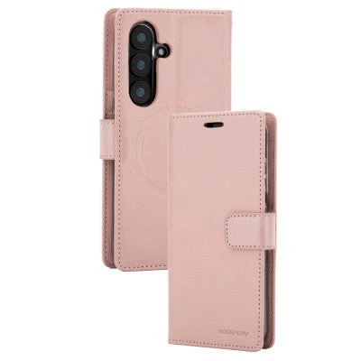 Goospery Bluemoon Diary for Samsung Galaxy S25 FE Magsafe (Rose Gold) - Image 3