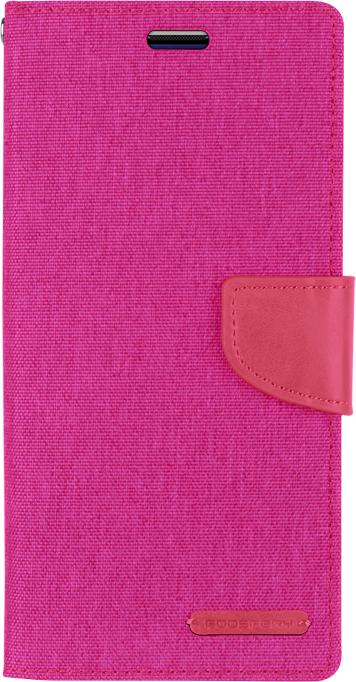 Goospery Canvas Diary For iPhone 12 mini - Pink - Image 5
