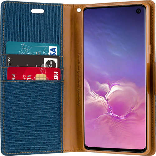 Goospery Canvas Diary For iPhone 12 mini - Red - Image 3