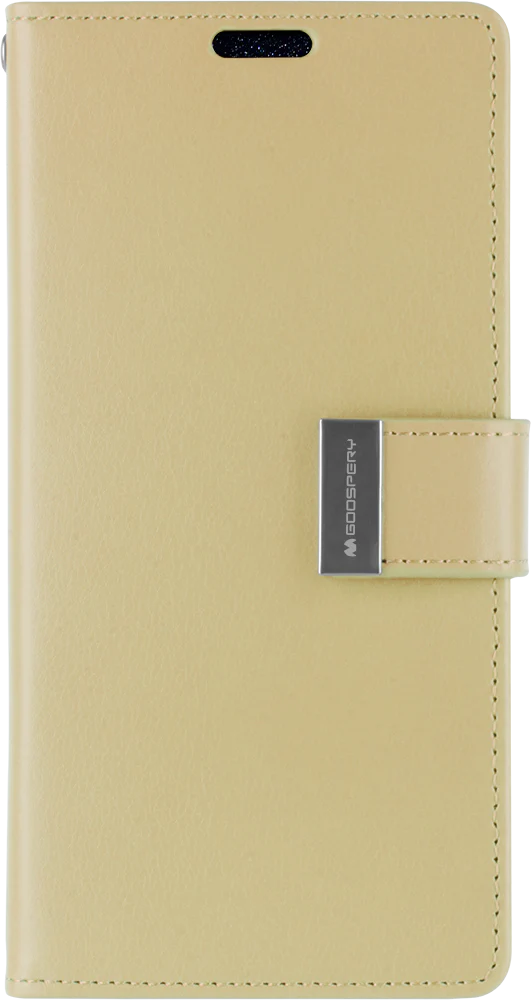 Goospery Rich Diary Case for iPhone 13 - navy - Image 3