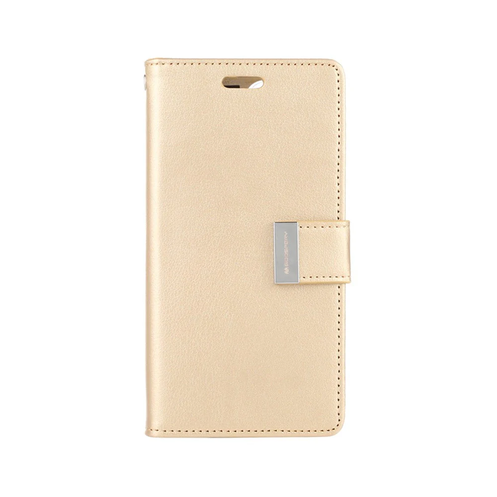 Goospery Rich Diary case for iPhone 15 - Navy - Image 2