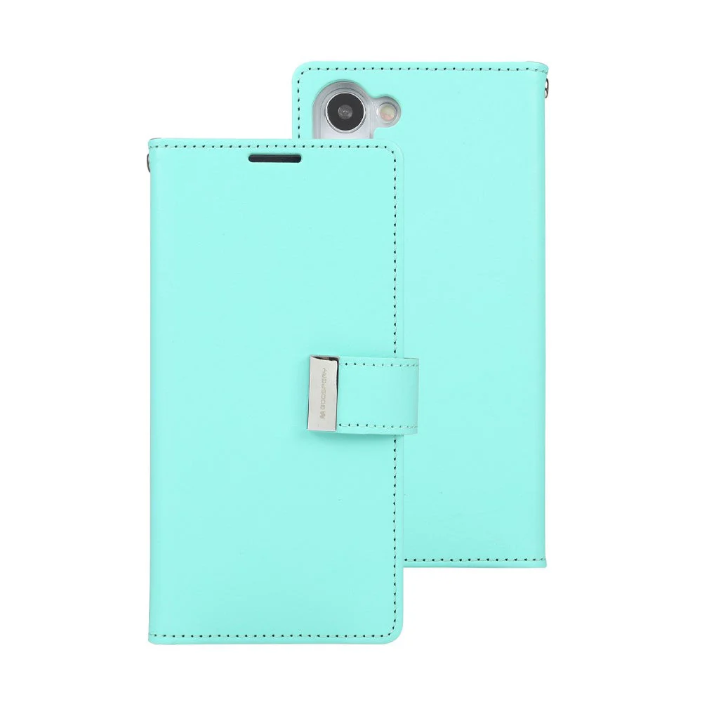 Goospery Rich Diary Case for Samsung Galaxy S23 - Mint - Image 2