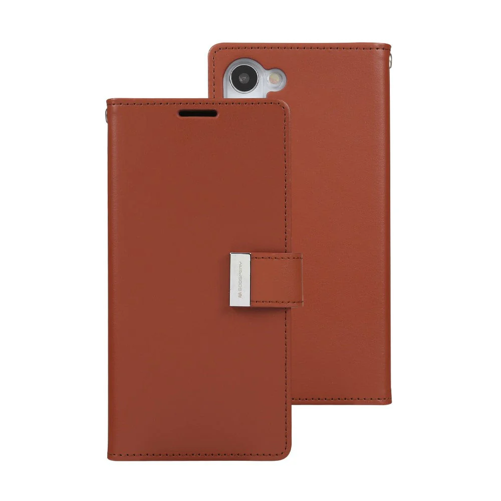 Goospery Rich Diary Case for Samsung Galaxy S23 Plus - Black - Image 2