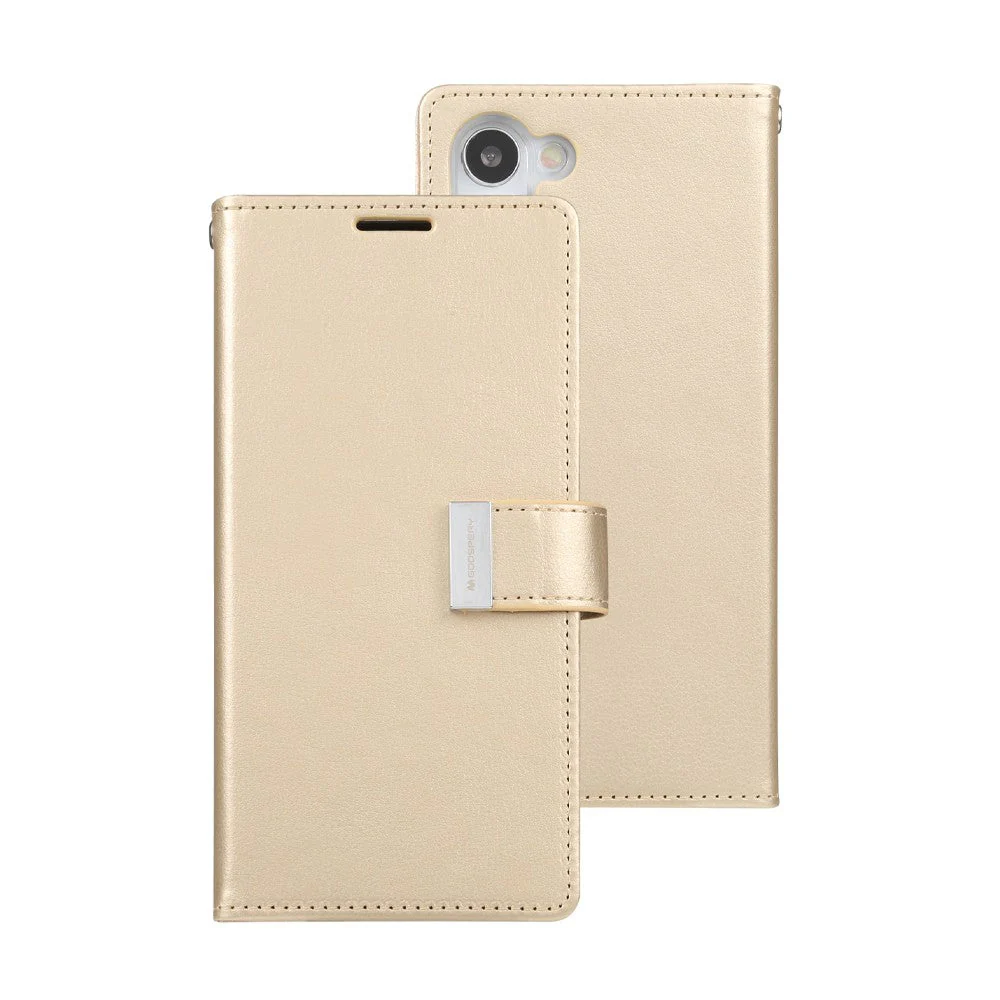 Goospery Rich Diary Case for Samsung Galaxy S23 Plus - Navy - Image 3