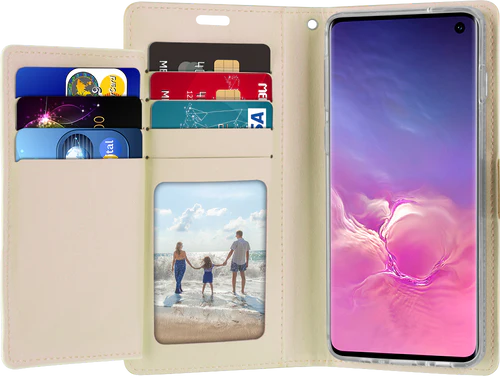 Goospery Rich Diary for Galaxy S23 Ultra - Brown - Image 4