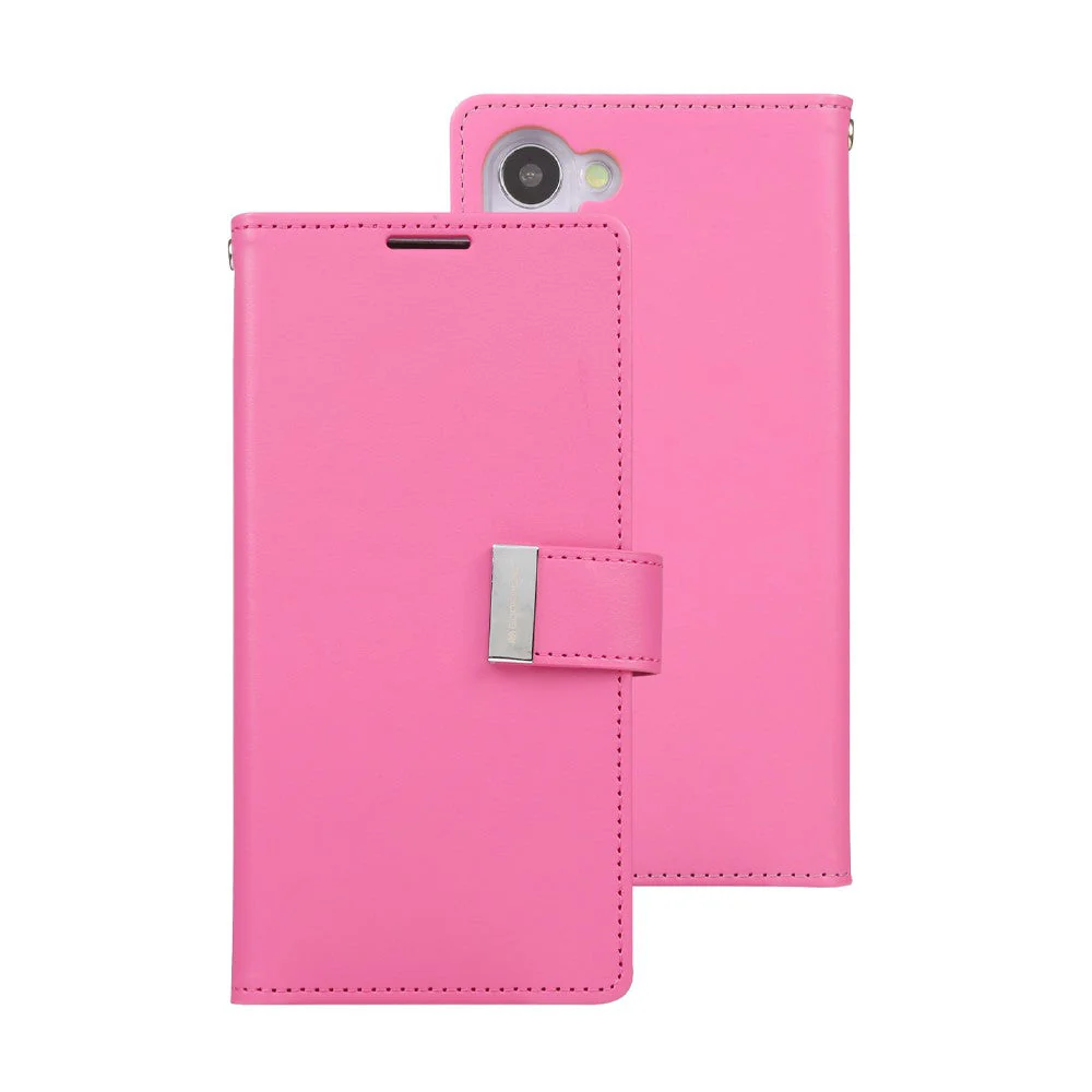 Goospery Rich Diary for Galaxy S23 Ultra - Hot Pink - Image 5
